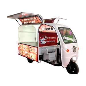 Camión de Comida Móvil Personalizable con Cocina Completa, Carrito de Comida con Diseño Graffiti para Helados, Hot Dogs y Comida Rápida - Product Image 4