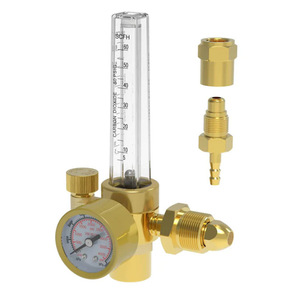 Manomètre de débit d'argon et de CO2 pour soudage TIG MIG, avec tuyau de régulation - Product Image 5