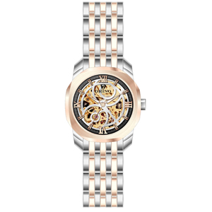 Orologio da <span class=keywords><strong>Donna</strong></span> Meccanico <span class=keywords><strong>di</strong></span> Lusso in Acciaio Inossidabile con Quadrante Scheletrato, Fondello Trasparente e Vetro Zaffiro - Product Image 4