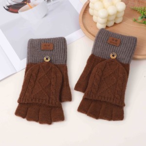 Gants amovibles douillets en gros pour uniforme scolaire, design moelleux résistant au froid, pour la tenue des stylos et la conduite de <span class=keywords><strong>scooter</strong></span> – Le <span class=keywords><strong>meilleur</strong></span> choix pour - Product Image 5