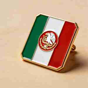 Pin Esmaltado Conmemorativo del Campeón de <span class=keywords><strong>Marruecos</strong></span> 2026, Atlas Lion Climbs to the Top Again, con Color y Plateado Personalizados - Product Image 3
