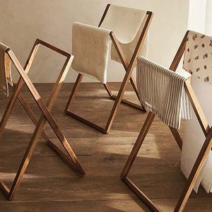 <span class=keywords><strong>Mueble</strong></span> de Exhibición, Estante Organizador de Ropa Moderno de Madera Plegable y Desmontable de Dos Niveles - Product Image 6