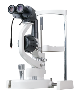 โรงงานผลิตอุปกรณ์ตรวจวัดสายตา กล้องตรวจตาแบบร่องแสง SL-350DC กล้องตรวจตาแบบร่องแสงดิจิตอลระดับมืออาชีพ พร้อมอะแดปเตอร์กล้อง - Product Image 2