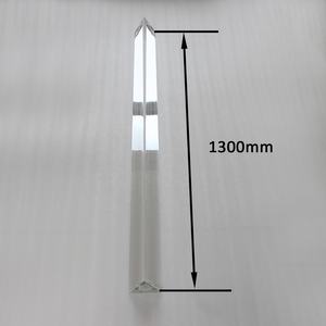 Prisma <span class=keywords><strong>triangular</strong></span> transparente de cristal <span class=keywords><strong>K9</strong></span> personalizado de alta qualidade VY Optics - Product Image 3