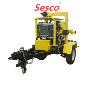 Zelfaanzuigende Dieselmotor Mobiele Vacuümpomp, Landbouwirrigatie Waterbehandelingsapparatuur - Product Image 1