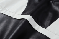 Vêtements de course de haute qualité pour hommes, veste de sport en cuir blanc et noir pour moto/motocyclette