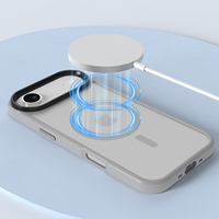 Coque de Téléphone Personnalisée Anti-Rayures à Anneau Magnétique pour Chargement sans Fil, Fine, Compatible iPhone 17 Air et iPhone 17 Pro Max