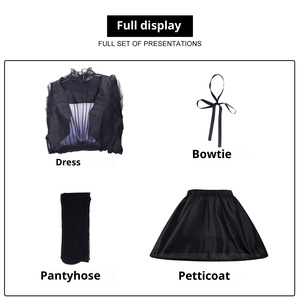 <span class=keywords><strong>Disfraz</strong></span> <span class=keywords><strong>de</strong></span> Cosplay <span class=keywords><strong>de</strong></span> Man of the Road Echo, vestido negro <span class=keywords><strong>de</strong></span> poliéster, actuación <span class=keywords><strong>de</strong></span> Halloween para mujer, en Stock - Product Image 5