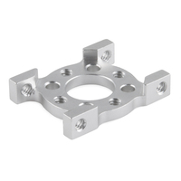 Blok Pemasangan Bantalan CNC dari Aluminium Alloy Presisi untuk Braket Bantalan Bola pada Printer 3D, Robotika, dan Otomasi