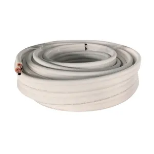 air conditioning twin tube insulation pair coil White Polyethylene Foam PE Insulation Pipe