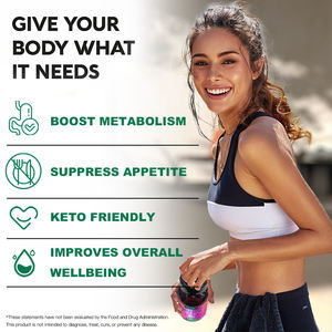 Compléments de contrôle du poids bien conçus Vitamines et grains de café vert Perte de poids Satiété Capsules amincissantes Suppression de l'appétit - Product Image 3