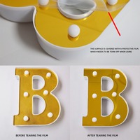 Lumi Re Led, lettres lumineuses personnalisées en acrylique et acier inoxydable 3D, haute luminosité, étanches IPX6, multicolores, pour entreprises