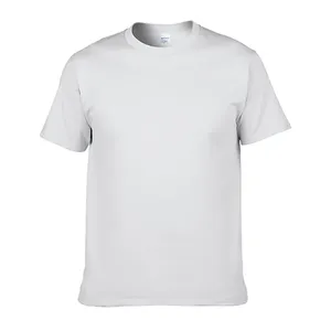 เสื้อยืดคุณภาพสูงลดราคา 180 GSM สำหรับผู้ชาย พิมพ์ลายตามสั่ง ผ้าฝ้าย 100% เสื้อยืดเปล่าสำหรับผู้ชาย - Product Image 1