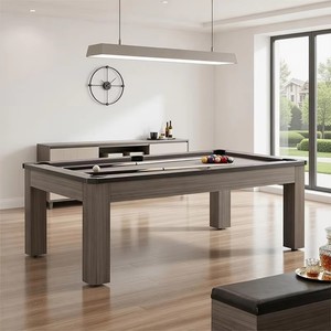 <span class=keywords><strong>Tavolo</strong></span> da biliardo multifunzione 3 in 1 in MDF da 7 piedi con panca lunga per uso interno - Vendita diretta dalla fabbrica - Product Image 3