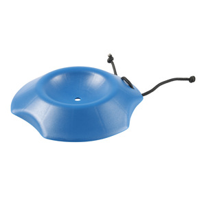Camping <b>Plastic</b> <b>Wheel</b> Chock Round Blue Durable Waterproof Outdoor RV Accessory - Product Image 1