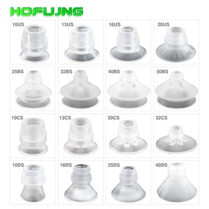 HOFUJNG ZP-B Industrial Factory Threaded Vacuum Suction <b>Cup</b> Fittings with Silica Gel/Nitrile Rubber Customizable - Product Image 3