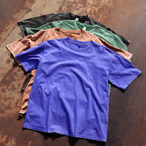 TKAN13เสื้อยืดผู้ชายไซส์ใหญ่พิเศษผ้าถักคุณภาพสูงธรรมดาพิมพ์ลายกราฟิก100% 230กรัมออกแบบได้ตามต้องการ - Product Image 1