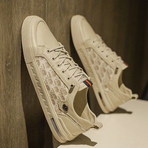 Chaussures de sport décontractées pour hommes, chaussures à lacets confortables, respirantes, à fond souple, légères, de printemps - Product Image 3