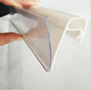 Siêu thị tùy chỉnh cắt PETG & Acrylic tự dính nhãn PVC giá giỏ khuôn đùn chế biến nhựa - Product Image 4