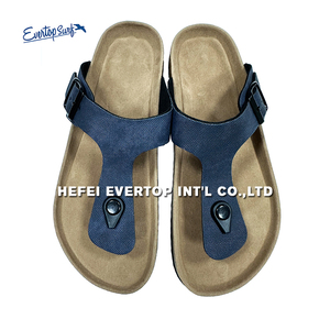 Meilleures pantoufles Design pour hommes, pantoufles d'extérieur pour hommes, pantoufles d'été de plage à <span class=keywords><strong>semelle</strong></span> en liège - Product Image 6