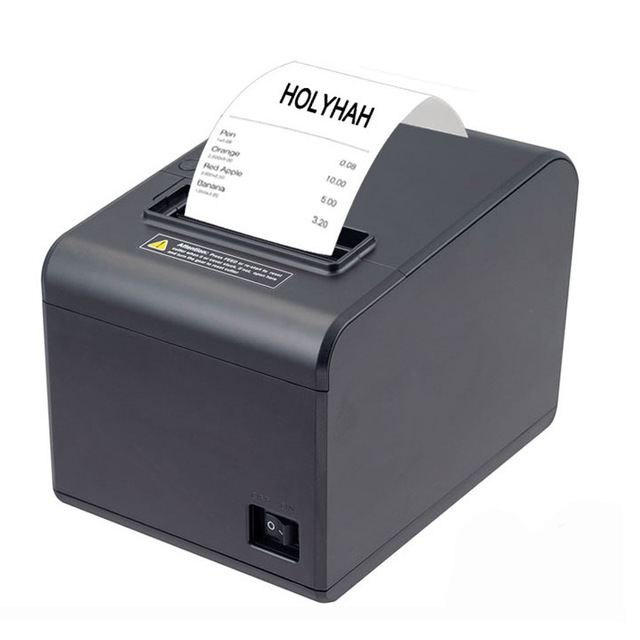 Commercial High Speed 80mm Pos Receipt Thermal Printer Usb Stylish & Durable Pos Printer with Auto Cutter for Printing Receipts