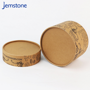Emballage de tube de papier de boîte de cylindre de carton imprimé par coutume de conception libre de matériaux écologiques - Product Image 5