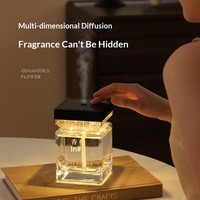 Diffuseur d'aromathérapie automatique pour hôtels, maisons, chambres, salles de bain, parfum de rose longue durée, humidificateur