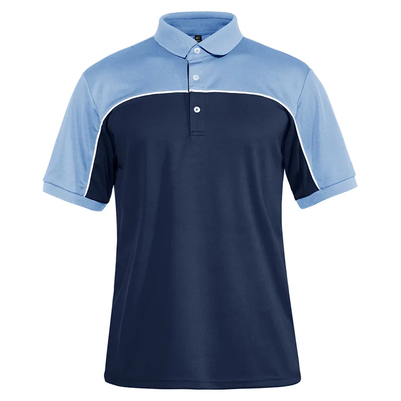 Camisa esportiva masculina para caminhadas, para o ar livre e golfe, casual, 100% poliéster, lazer, polo para homens