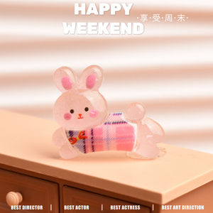 Cabujones de Resina con Animales de Dibujos Animados para Manualidades, Decoración de Joyería, Horquillas y Fundas de Teléfono - Product Image 6