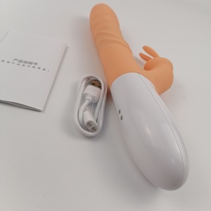Estiramiento y cuentas giratorias Vibrador doble interior y exterior Dispositivo de masturbación y masaje femenino Estimulación del clítoris del punto G - Product Image 1