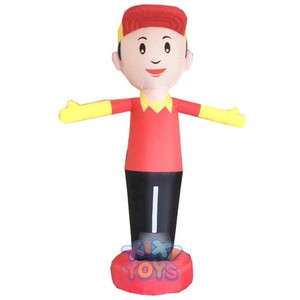Danseur gonflable géant de 3 mètres pour pizzeria/<span class=keywords><strong>restaurant</strong></span> avec éclairage (sans souffleur d'air) - Product Image 4