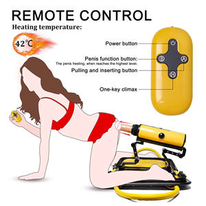 Geschwindigkeitsregulierbare Teleskop-Sexmaschine für Frauen mit Handtasche, Fernbedienung, Vollautomatische Pistolenmaschine mit Realistischem Dildo - Product Image 3