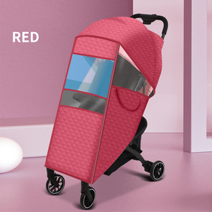 Housse de pluie pour poussette de bébé légère et portable Produit accessoire imperméable de protection garanti de qualité - Product Image 5