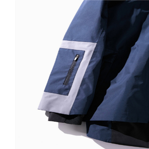 เสื้อแจ็กเก็ตมอเตอร์ไซค์สีน้ำเงินเข้มน้ำหนักเบาเป็นมิตรต่อสิ่งแวดล้อมกันน้ำระบายอากาศขนาดพิเศษออกแบบได้ตามต้องการ - Product Image 3