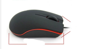 Souris filaire Surface givrée optique USB Accessoires informatiques pour ordinateur de bureau portable
