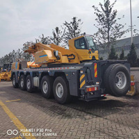 Grue tout-terrain 130t & 97m & 5 essieux XCA130BR, grue de levage pour la construction, contrepoids et crochet auxiliaire