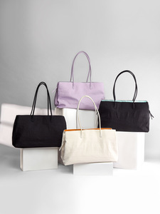 <b>Women</b> Lightweight Nylon Tote <b>Bag</b> Large Capacity Zipper Shoulder Handbag <b>For</b> <b>Work</b> Travel School - Product Image 1