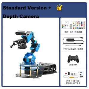 Bras robotique ROS2 open source Raspberry Pi <span class=keywords><strong>5</strong></span> avec prise en charge du développement secondaire, contrôle par application, robot visuel IA - Product Image 5