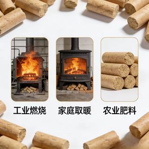 Granulés de biomasse multi-usages écologiques HS pour la combustion industrielle, le chauffage domestique et l'engrais organique agricole - Product Image 5