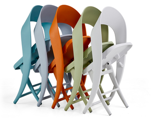 USA DELIVERY Solid <b>Plastic</b> Folding <b>Dining</b> <b>Chair</b> Modern Lightweight Waterproof Stackable Indoor&Outdoor Patio Furniture - Product Image 5