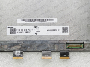 อะไหล่หน้าจอสัมผัส LCD ขนาด14.0นิ้วสำหรับ <span class=keywords><strong>Asus</strong></span> <span class=keywords><strong>Zenbook</strong></span> <span class=keywords><strong>Duo</strong></span> 14 UX481F UX482E UX482EA UX482EG โมดูลจอแสดงผล1920x1080อะไหล่ - Product Image 4