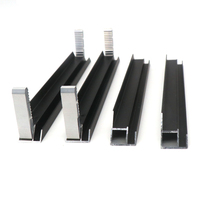 6063 6005 panneaux solaires encadrés de petite taille de profils en aluminium pour des réverbères