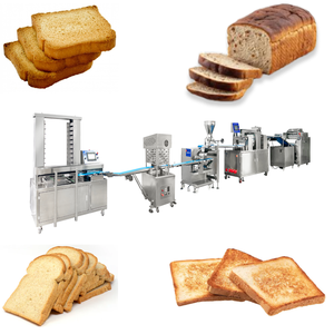 Industrial Bakery Fully Automatic Toast Loaf Bread Production Line Stainless Steel Dough Moulder High New <b>Flour</b> Milk Bread Produ - Product Image 1