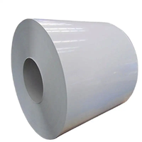 Bobines d'acier PPGI RAL9016 de 0,3 mm, 0,4 mm et 0,5 mm d'épaisseur, très demandées, prélaquées et galvanisées, 1250 mm.