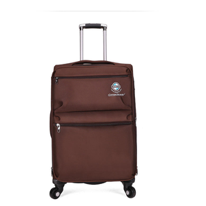 Valise simple à roulettes silencieuses de 24 pouces en tissu Oxford, avec logo imprimé, valise de voyage, sac à roulettes, valise à roulettes, bagage - Product Image 3