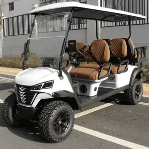 Usa 4 6 Seat 8 Seat Electric Golf Carts Cheap Prices Buggy Car For Sale 72v Battery Lithium Ion Golf Cart