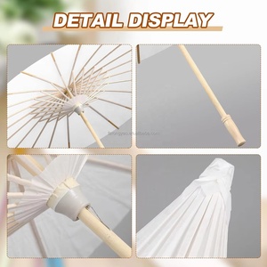 Sombrilla de Papel Clásica de 84 cm de Diámetro, Sombrilla Decorativa Tradicional para Fotografía de Bodas y Fiestas, Venta al por Mayor - Product Image 2