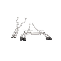 YT knalpot aliran tinggi Downpipe untuk BMW M5 G90 4.4T 2024 + suku cadang boneka otomatis baja tahan karat