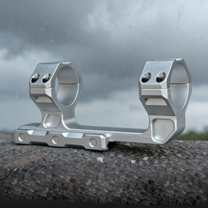 ขาตั้งกล้องเล็ง BANGBANG แบบ Cantilever สำหรับท่อขนาด 30 มม. ความสูงตรงกลาง 1.5 นิ้ว สำหรับกีฬากลางแจ้ง (ระยะห่างระหว่างขา 70 มม. สีเงิน) - Product Image 2