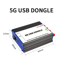 Harga Pabrik Dongle 5G CPE Terbuka Dengan Slot Kartu SIM Kartu Jaringan Adaptor Wifi USB Stasiun Pengisian Daya Port LAN Gigabit RJ45